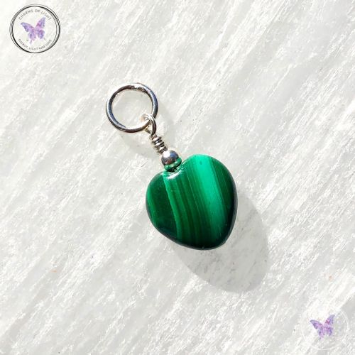 Malachite Heart Pendant